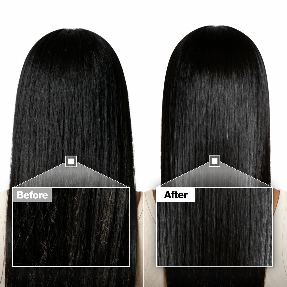 Low-pH cuticle care for a glossier finish and fewer split ends.