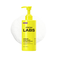 FromLabs protein capsule hair shampoo bottle shows hydrating, sulfate-free formula for all hair types.