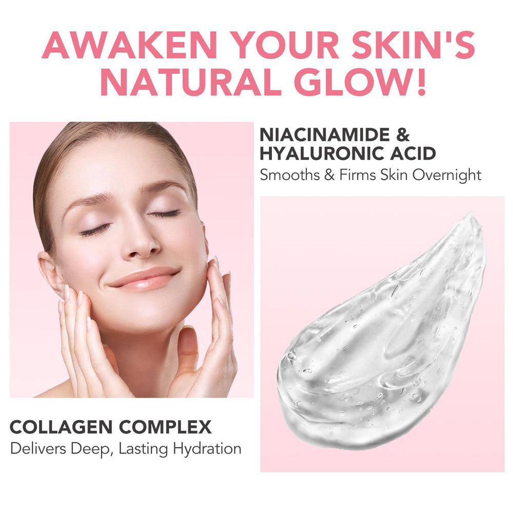 Brush included assists smooth, even application of the nightly formula