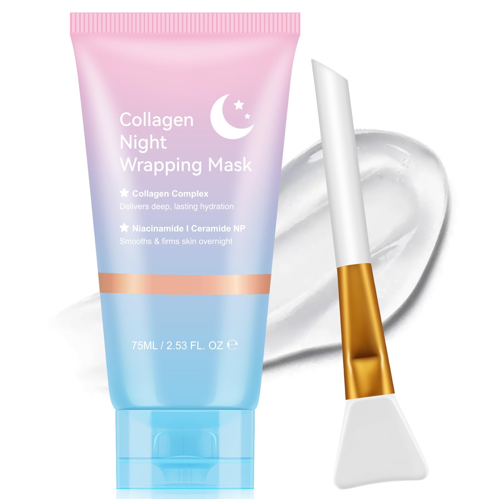 Frovetani Collagen Night Wrapping Mask packaging for premium overnight care