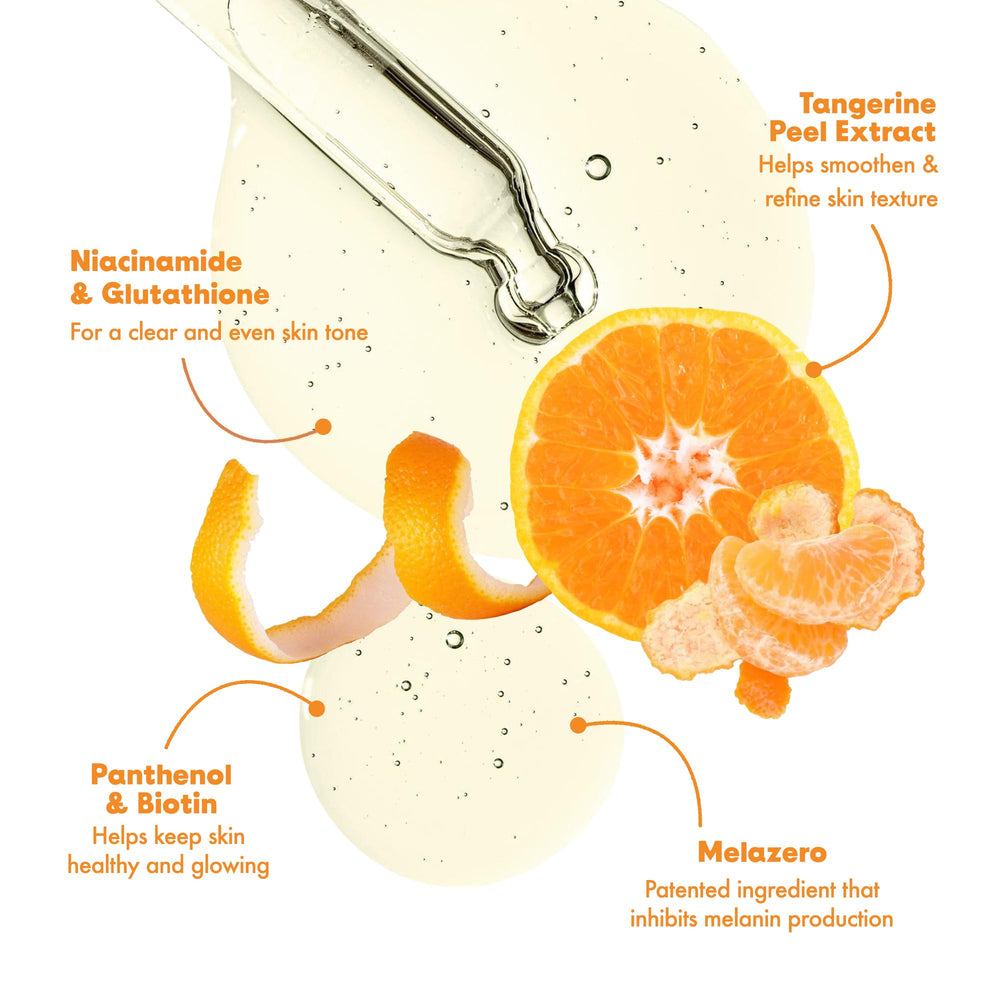 FRUDIA Citrus Brightening Ampoule drops shown for easy daily use