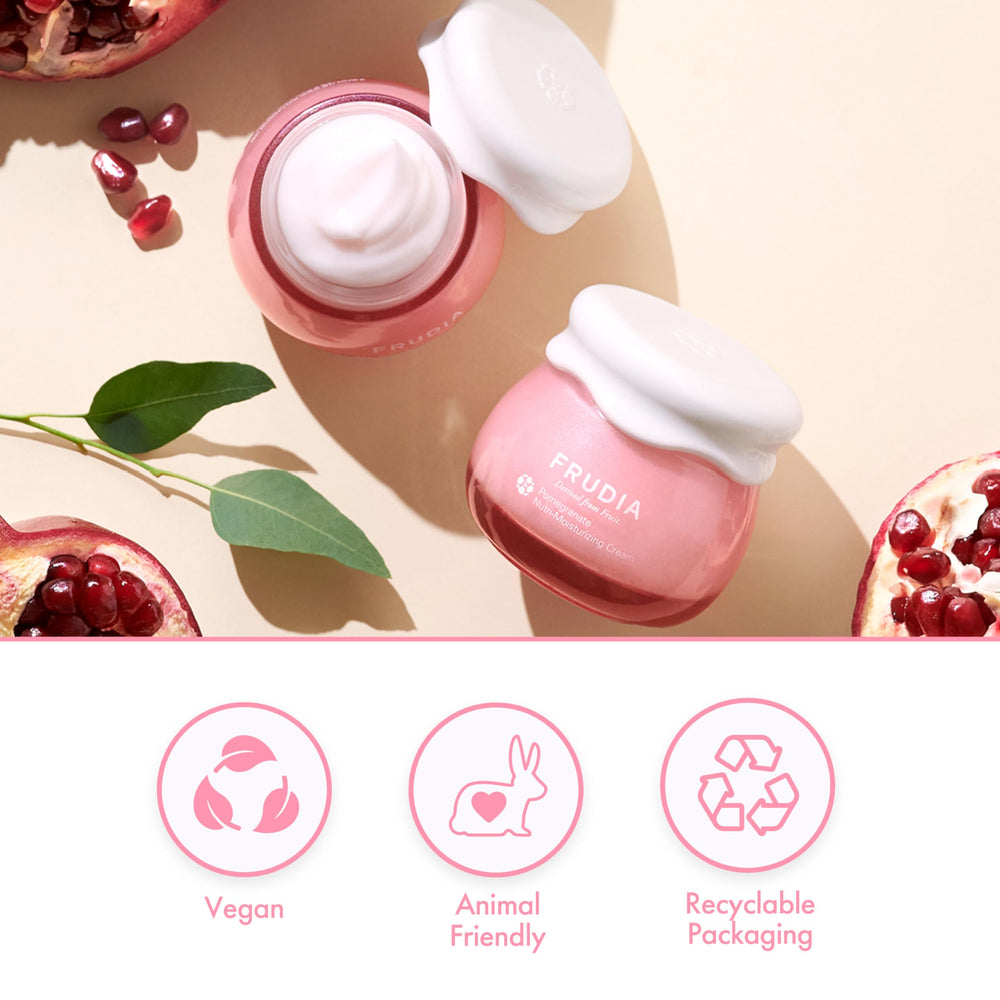 FRUDIA Triple Hyaluronic Acid hydration for moisture.