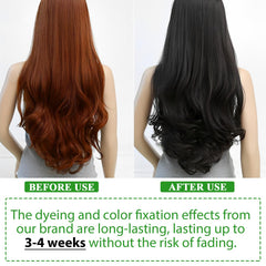 FSLHCY foam application demonstrates quick lather for gray hair coverage.
