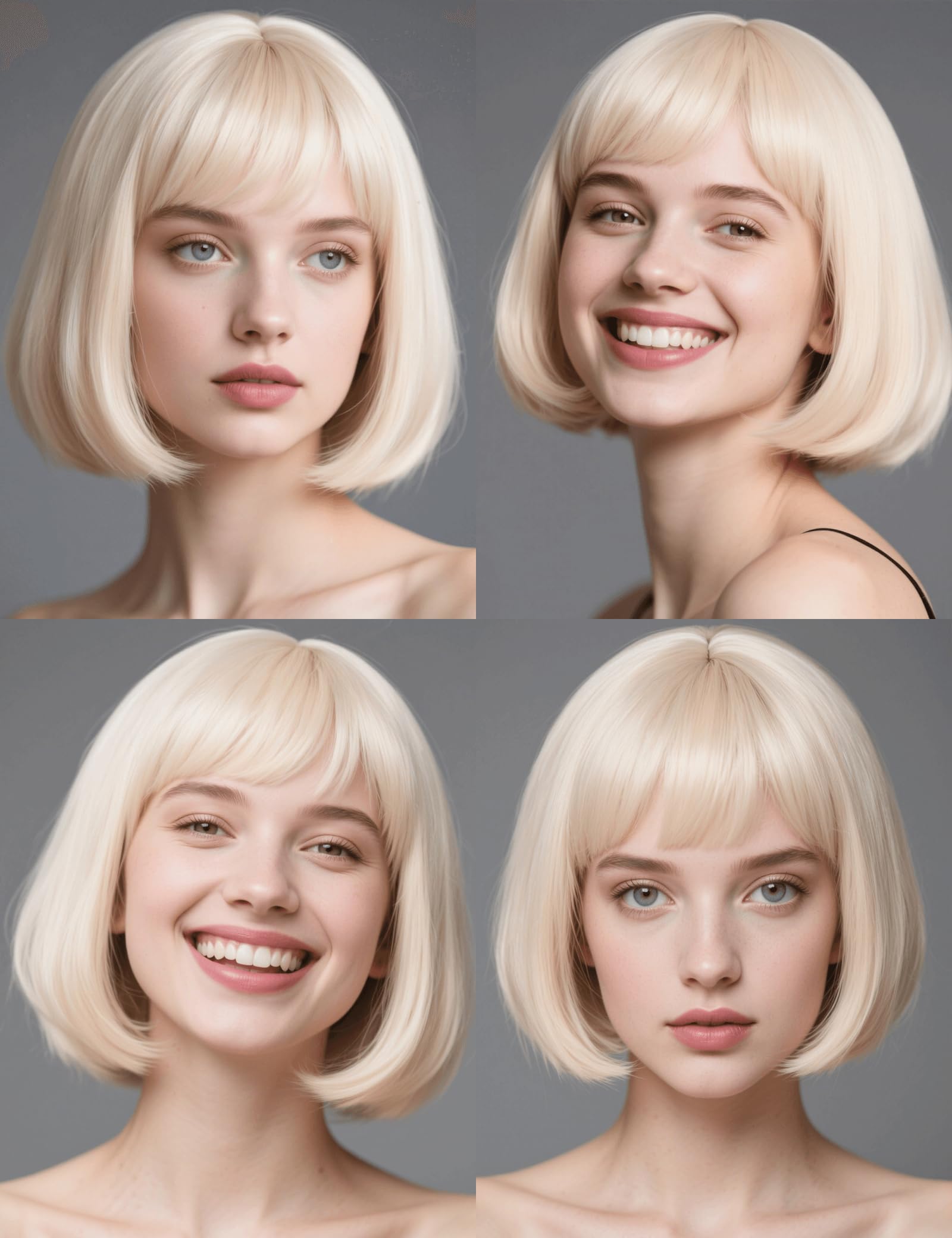 FSLLZCJY Blonde Bob Wig bob shape maintenance for long-lasting style
