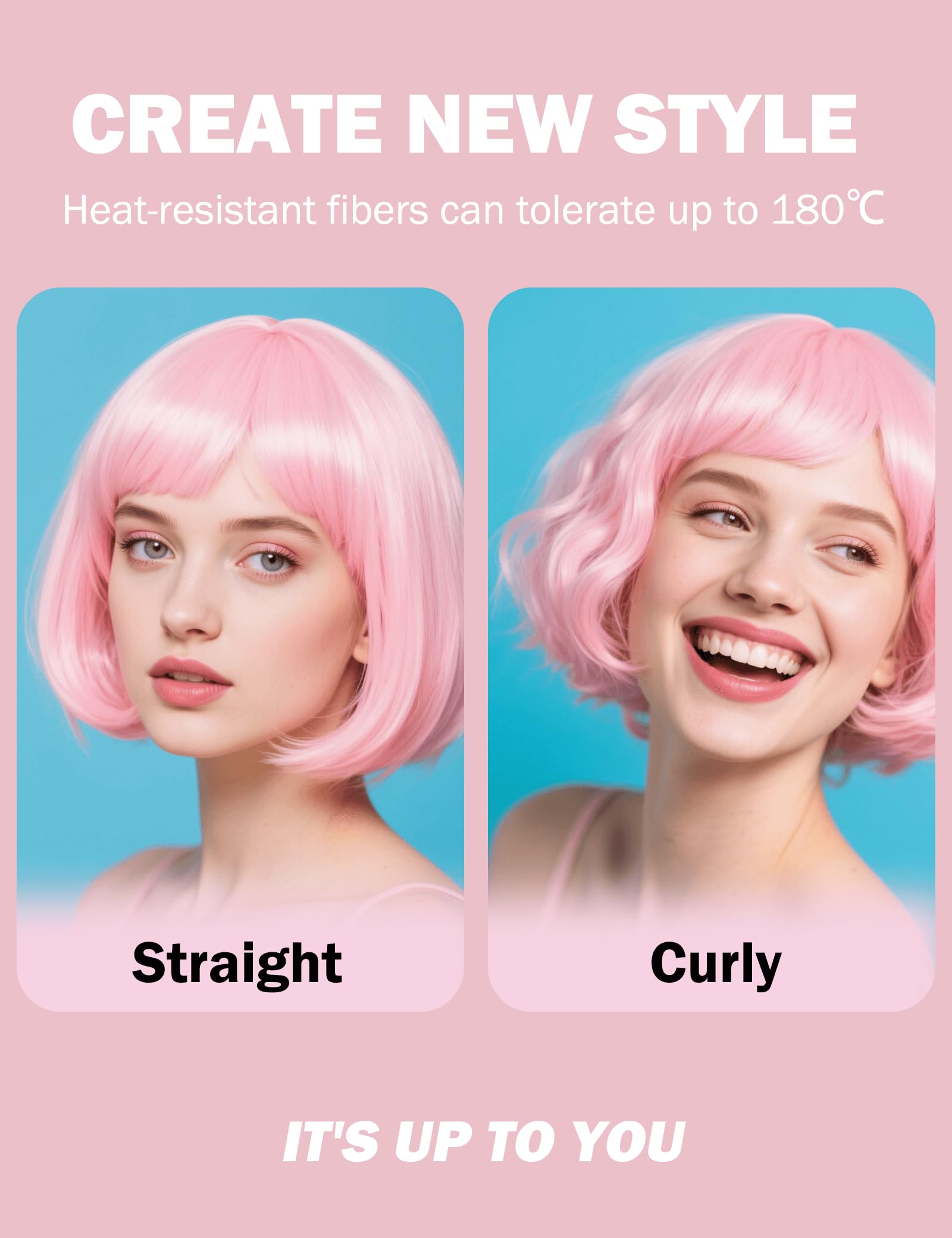 FSLLZCJY natural movement mimics real hair for believability and bounce
