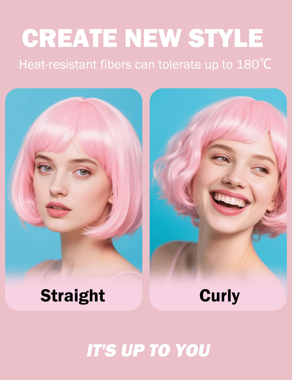 FSLLZCJY natural movement mimics real hair for believability and bounce