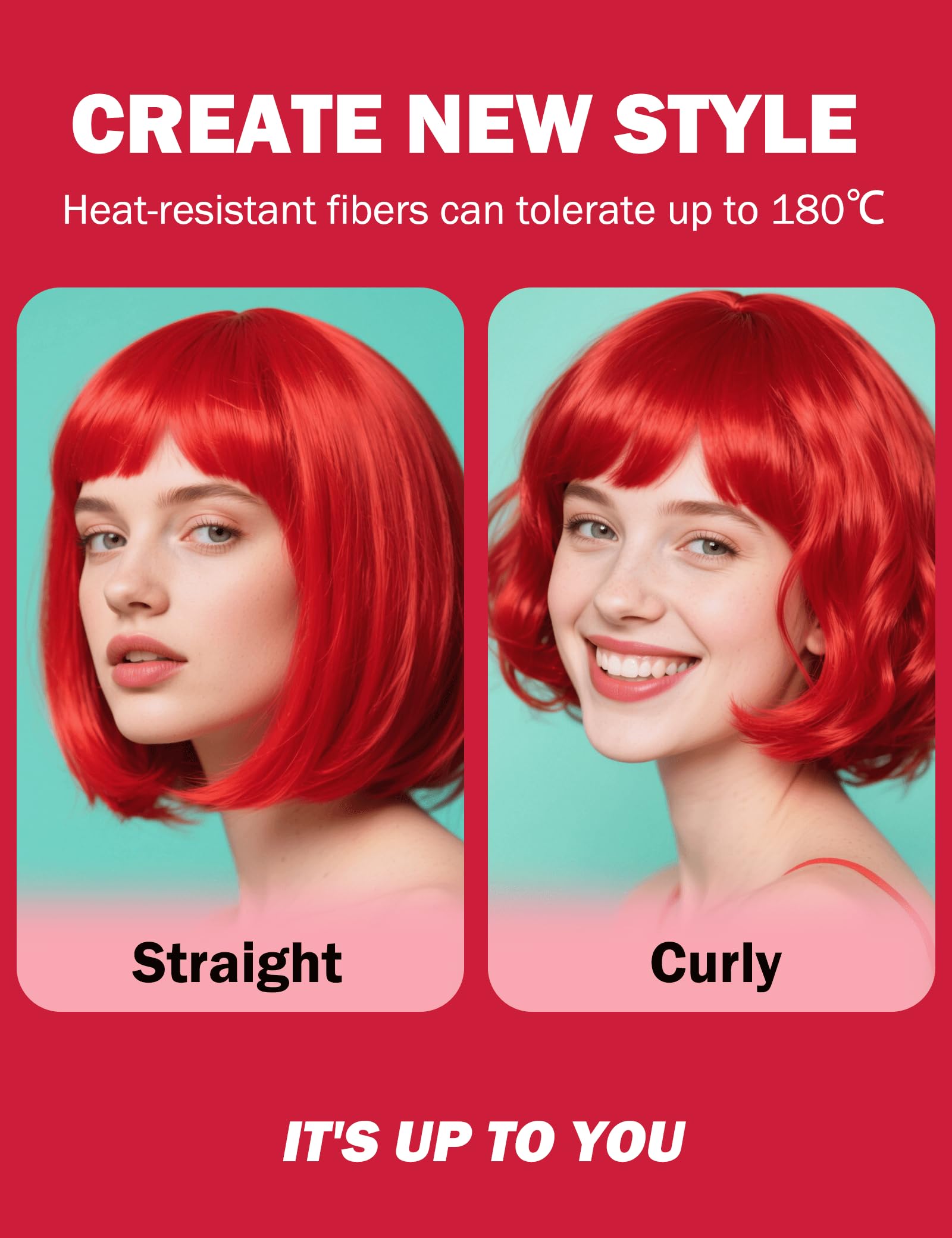 FSLLZCJY realistic bob movement and shine for natural-looking hair.