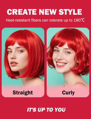 FSLLZCJY realistic bob movement and shine for natural-looking hair.