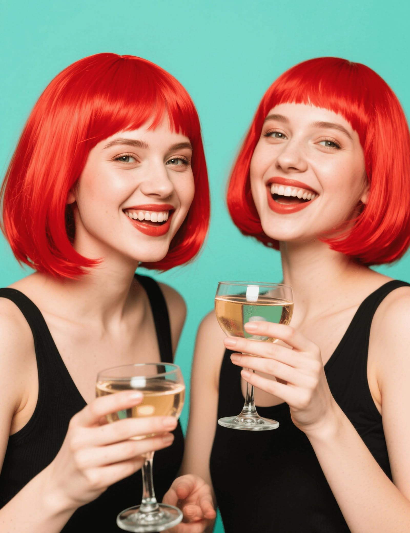 FSLLZCJY vibrant red shade maintains color through multiple occasions.