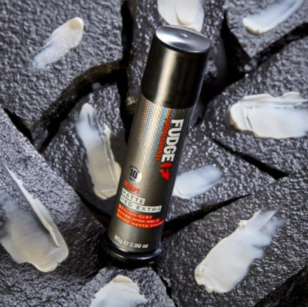Compact packaging of Fudge Matte Hed Extra for travel.
