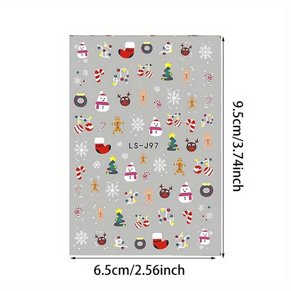 FUKIDOG nine-sheet nail decals ideal for holiday gifting
