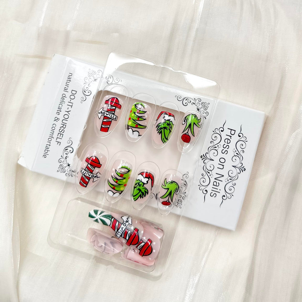 FUKIDOG jelly glue sticker provides secure attachment for DIY nails.