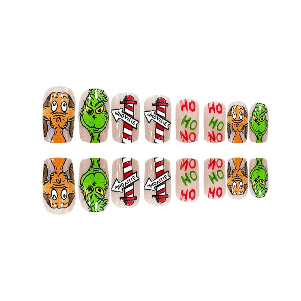 FUKIDOG jelly glue stickers for easy, tool-free nail application