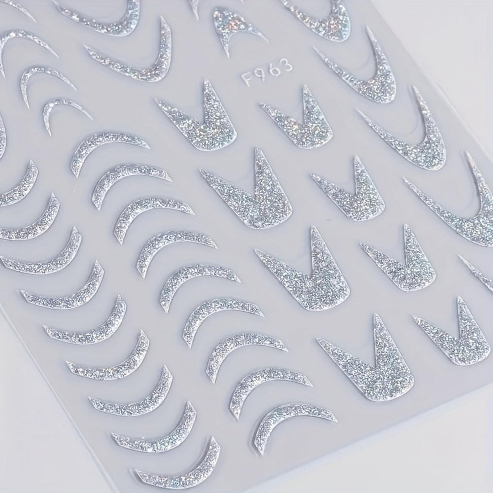 FUKIDOG sparkly nail stickers deliver eye-catching shimmer for parties