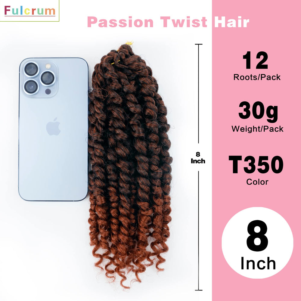 Fulcrum Passion Twist 8 Inch curl ends designed for defined shape
