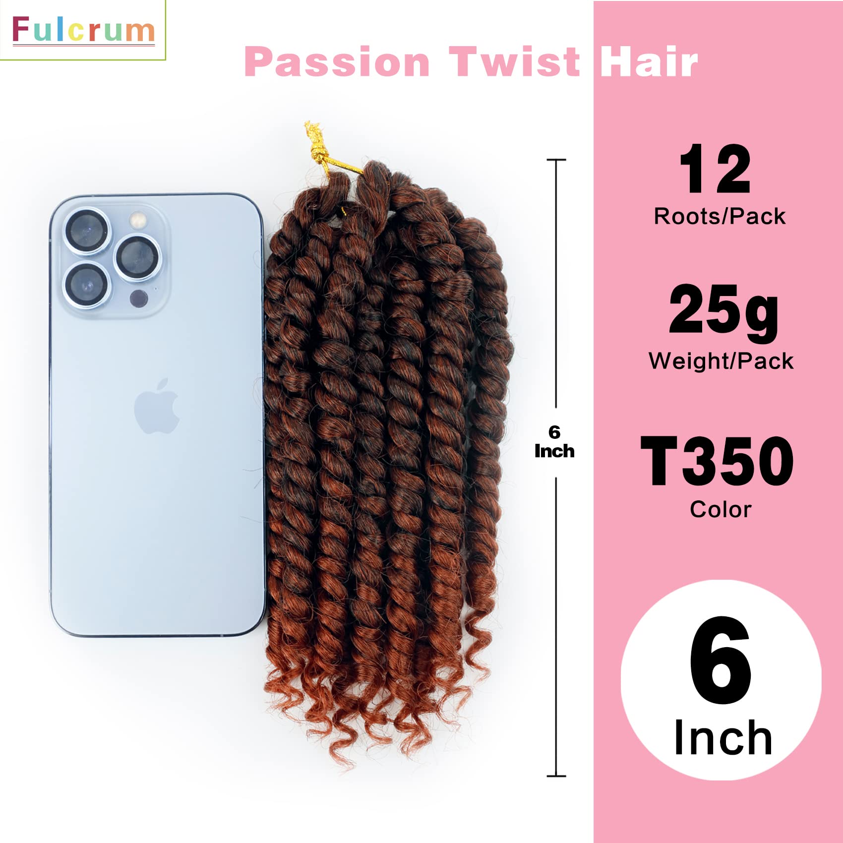 Fulcrum Passion Twist color-1b shade showcases a classic natural look.