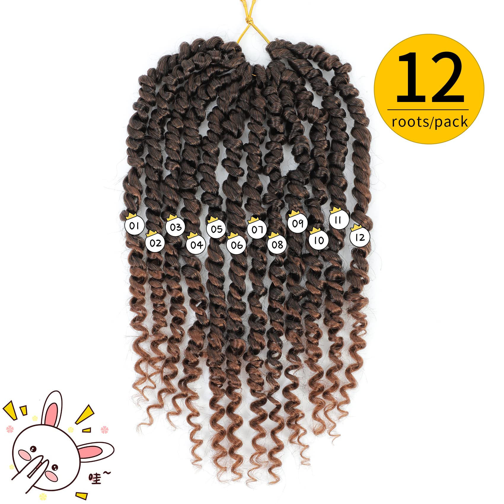 T30 color swatch from Fulcrum Passion Twist hair line.