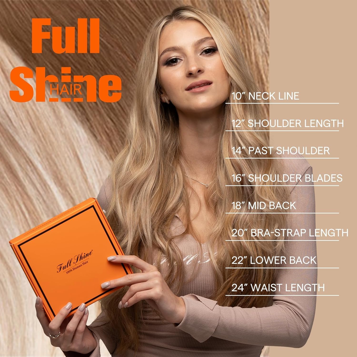 Full Shine color 1 jet black natural look for versatile styling