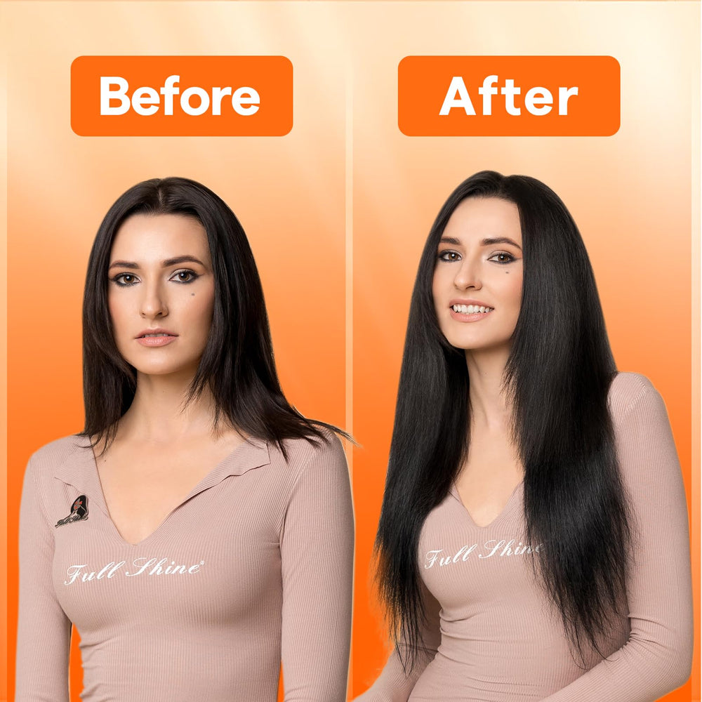Full Shine extensions transition from day to night with ease
