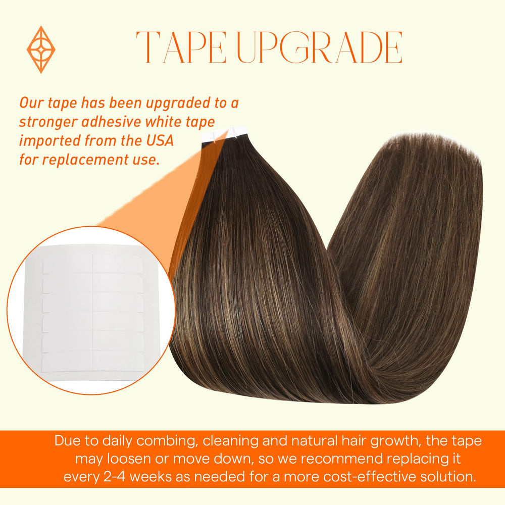 Full Shine close-up of double-sided tape showing secure, comfortable hold.