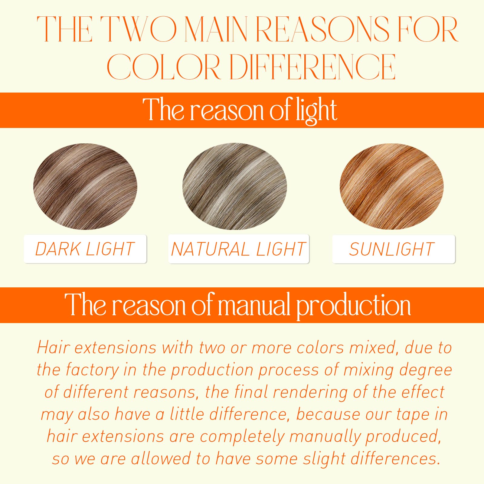 Full Shine care tips promote detangling and gentle maintenance.