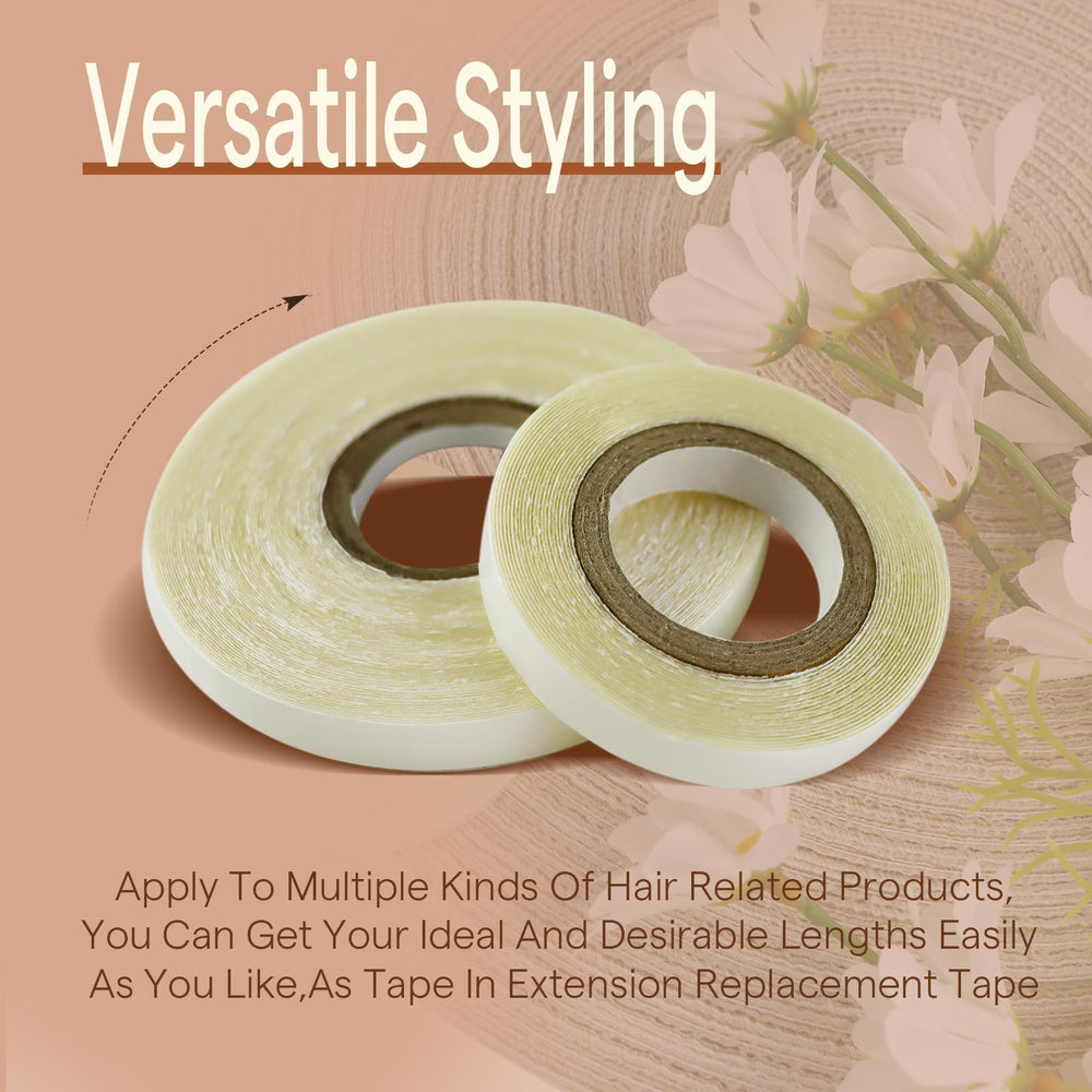 Full Shine white tape 5/16 in offers discreet, nearly invisible integration