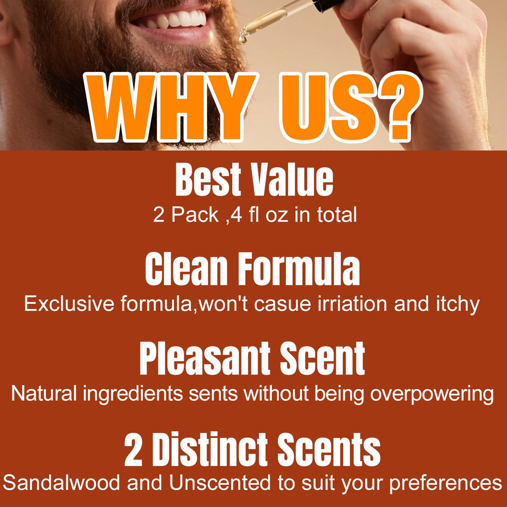 FULLLIGHT TECH beard oil unscented bottle hydrates without fragrance