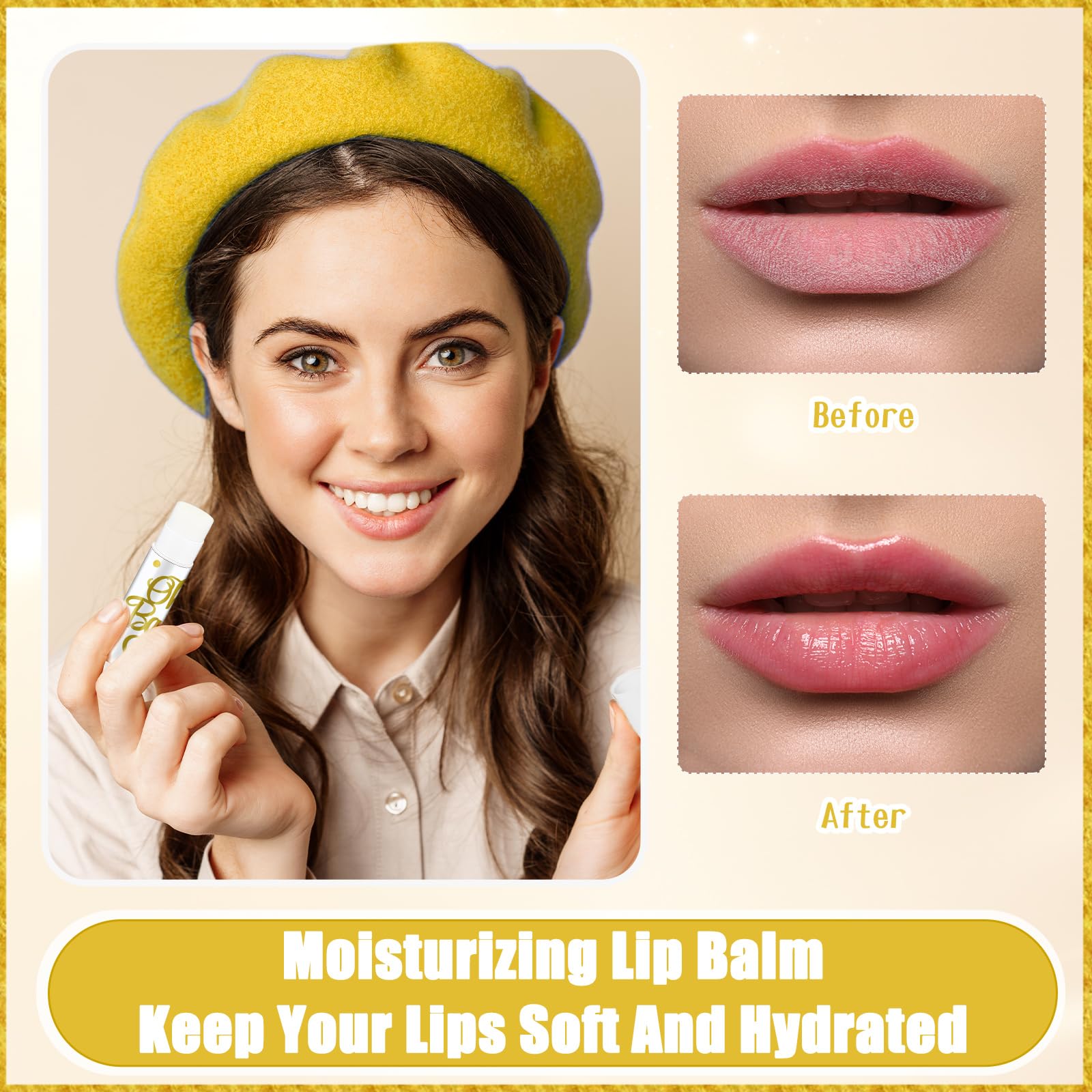 Fumete cedar-scent lip balm delivers relaxing fragrance while keeping lips moisturized.
