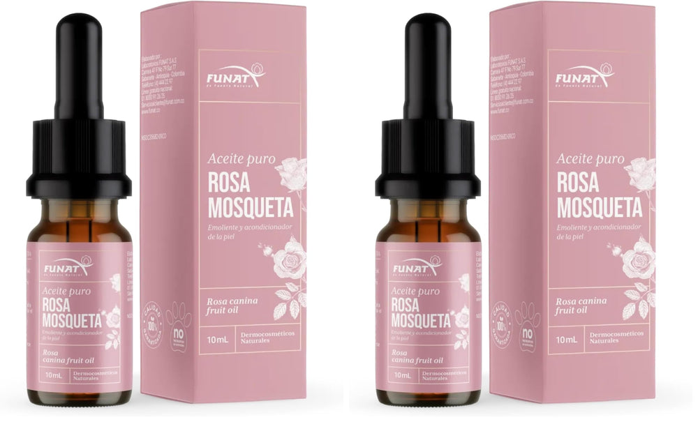 FULL OF NATURE FUNAT rosehip oil bottle for daily facial hydration and nourishment.