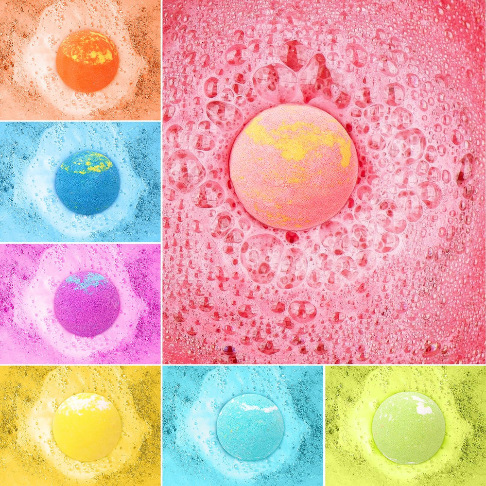 FUNCREVITY organic kids bath bombs dissolve cleanly with no residue.