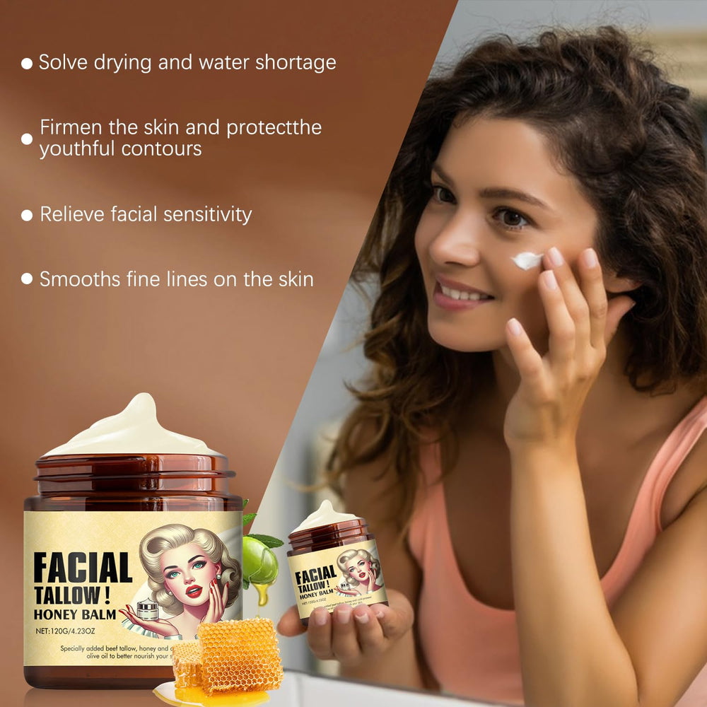 Funfunman grass-fed butter and honey ingredients hint natural nourishment for skin