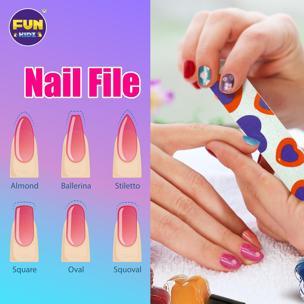 FunKidz all-in-one kit enables pretend-manicurist play at home.