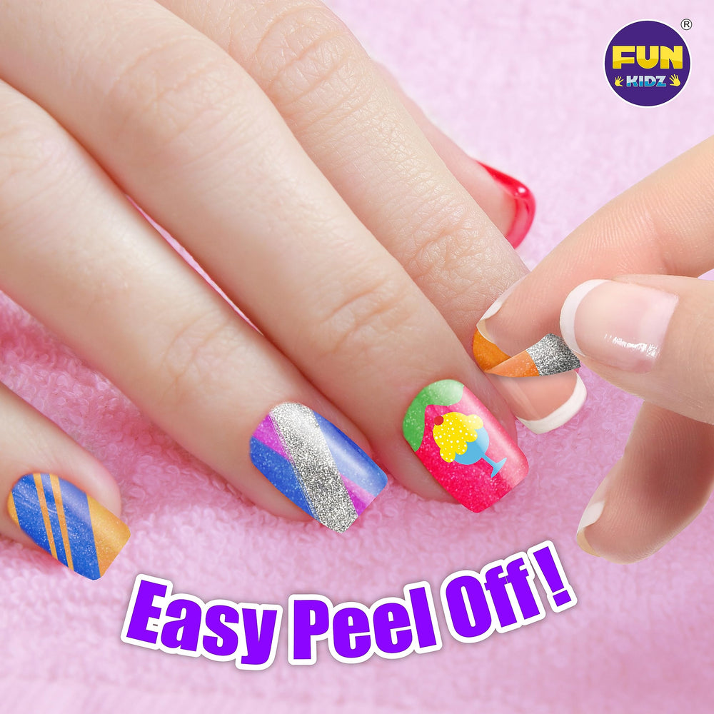 FunKidz warm-nail-dryer delivers quick drying for mess-free play sessions.