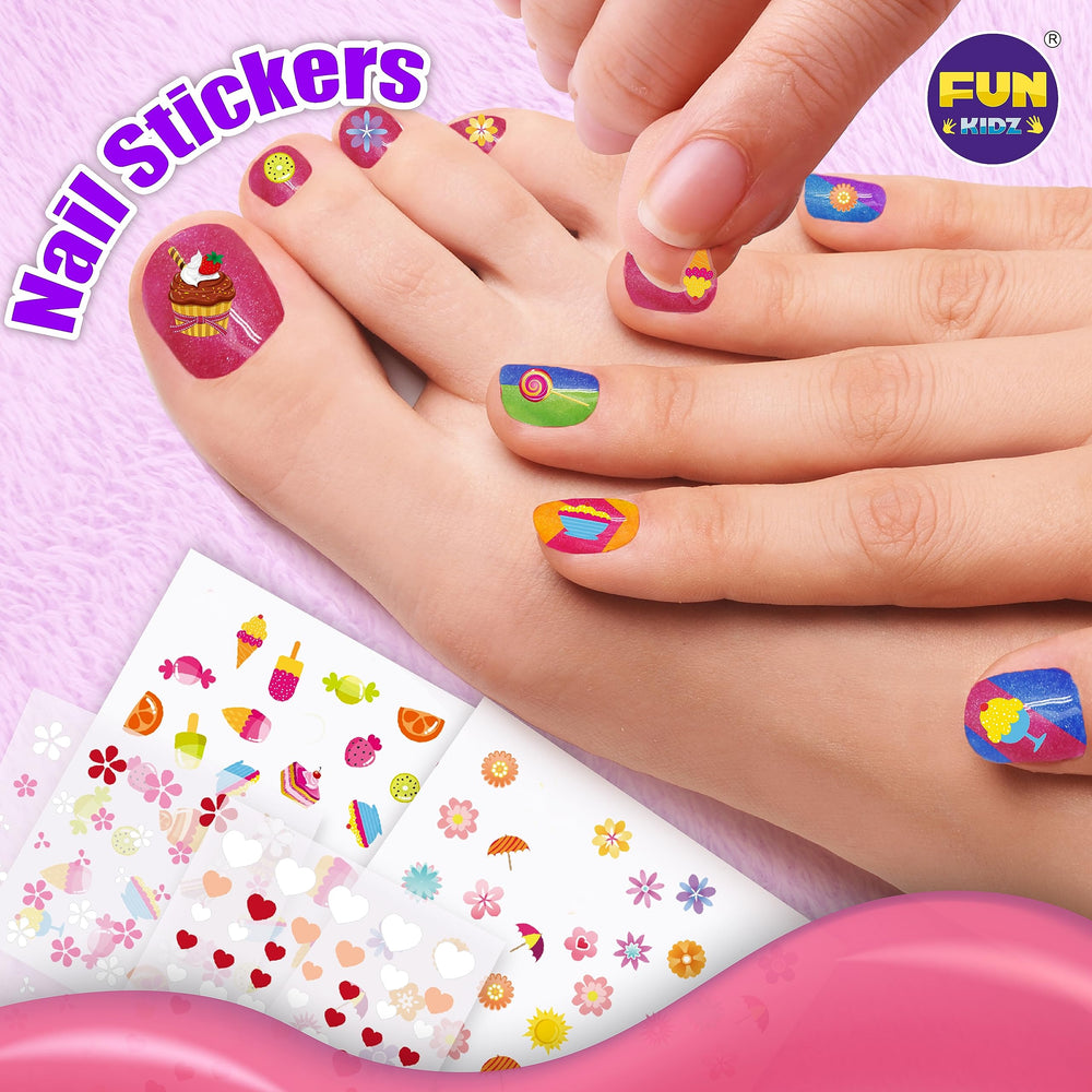 FunKidz party-ready nail art set for birthdays or holidays.