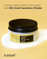 FUNNIR irritated skin soothing with snail mucin and hyaluronic acid