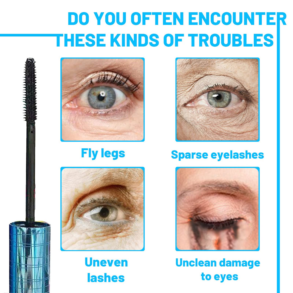 Hypoallergenic formula shown for sensitive eyes comfort.