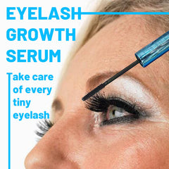 Wand angle shows easy lift and separation on mature lashes.