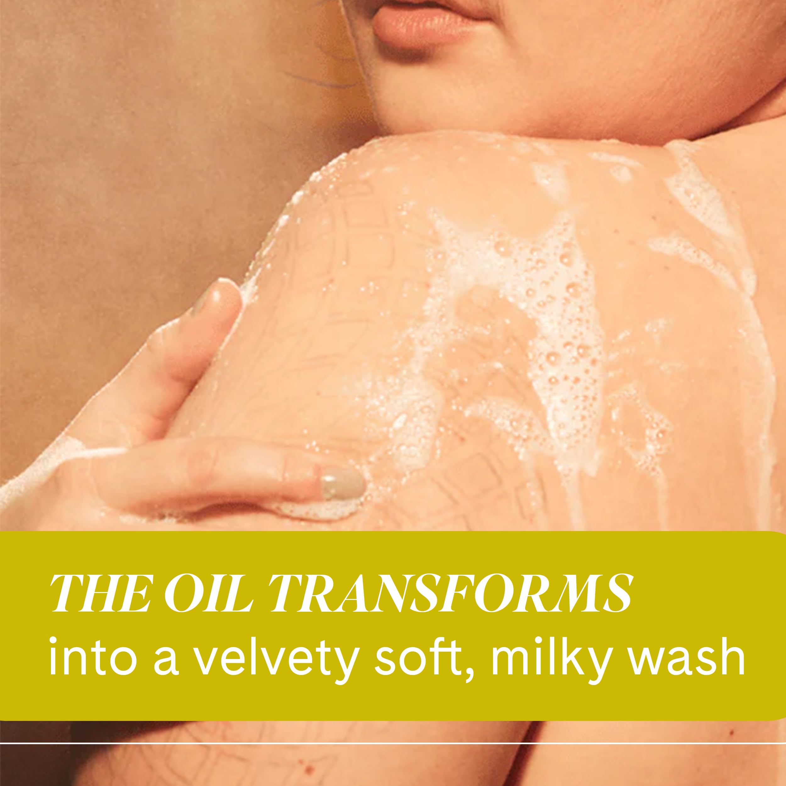 Fur All Body Wash castor oil ingredient image suggests nourishing, conditioning skin.
