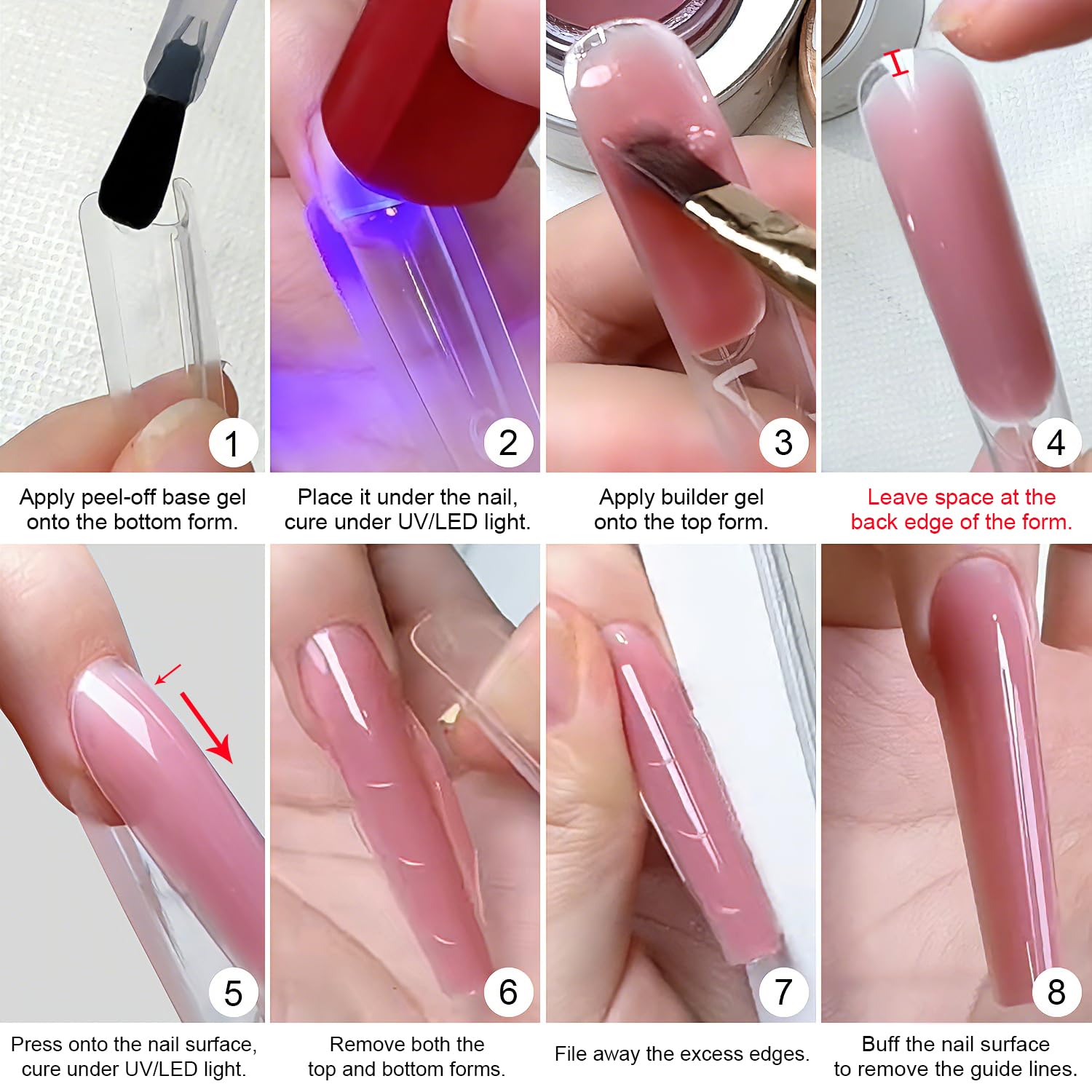 Furtherpretty salon-to-home nail kit supports professional extensions