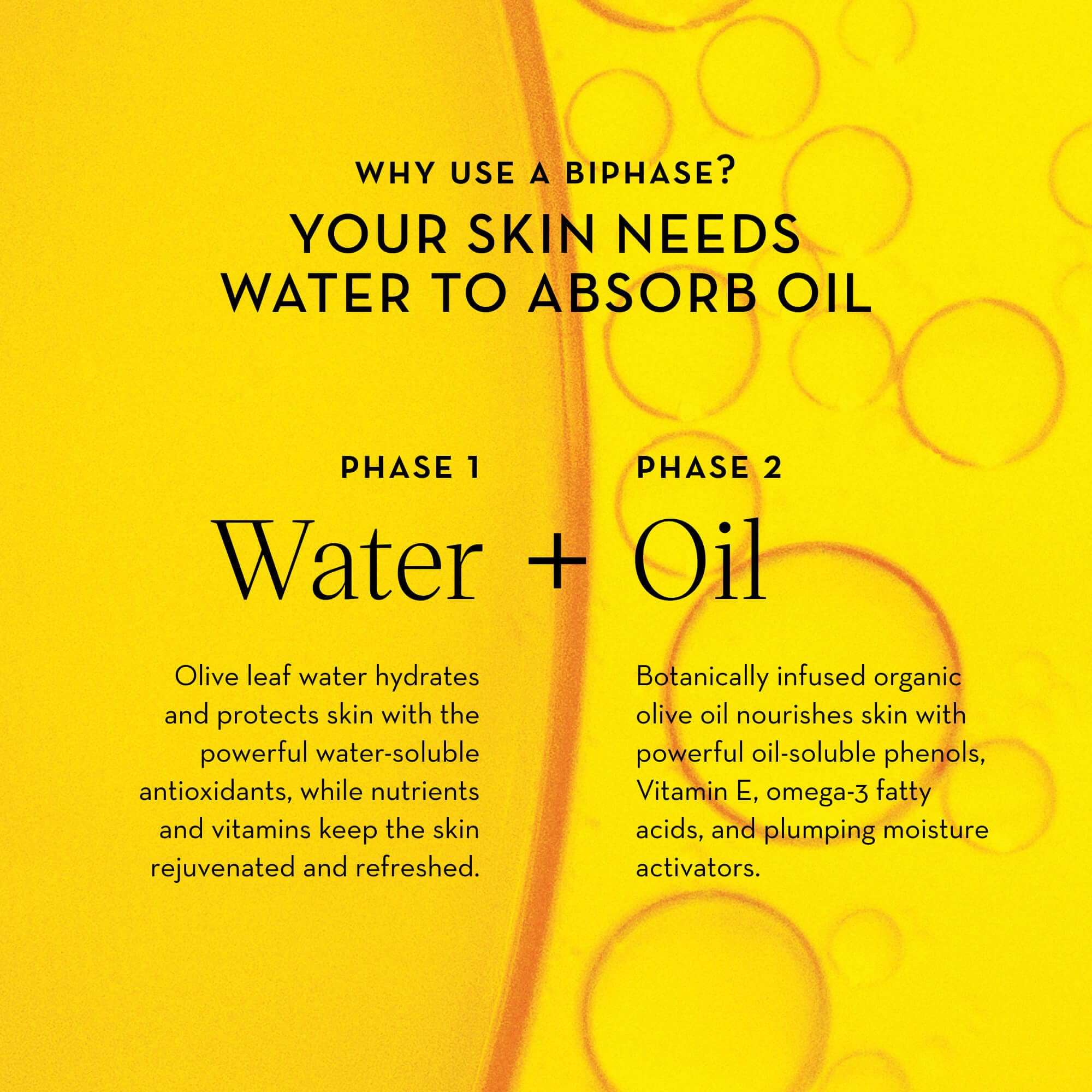 Precise application with dropper for Furtuna Skin Biphase Moisturizing Oil.