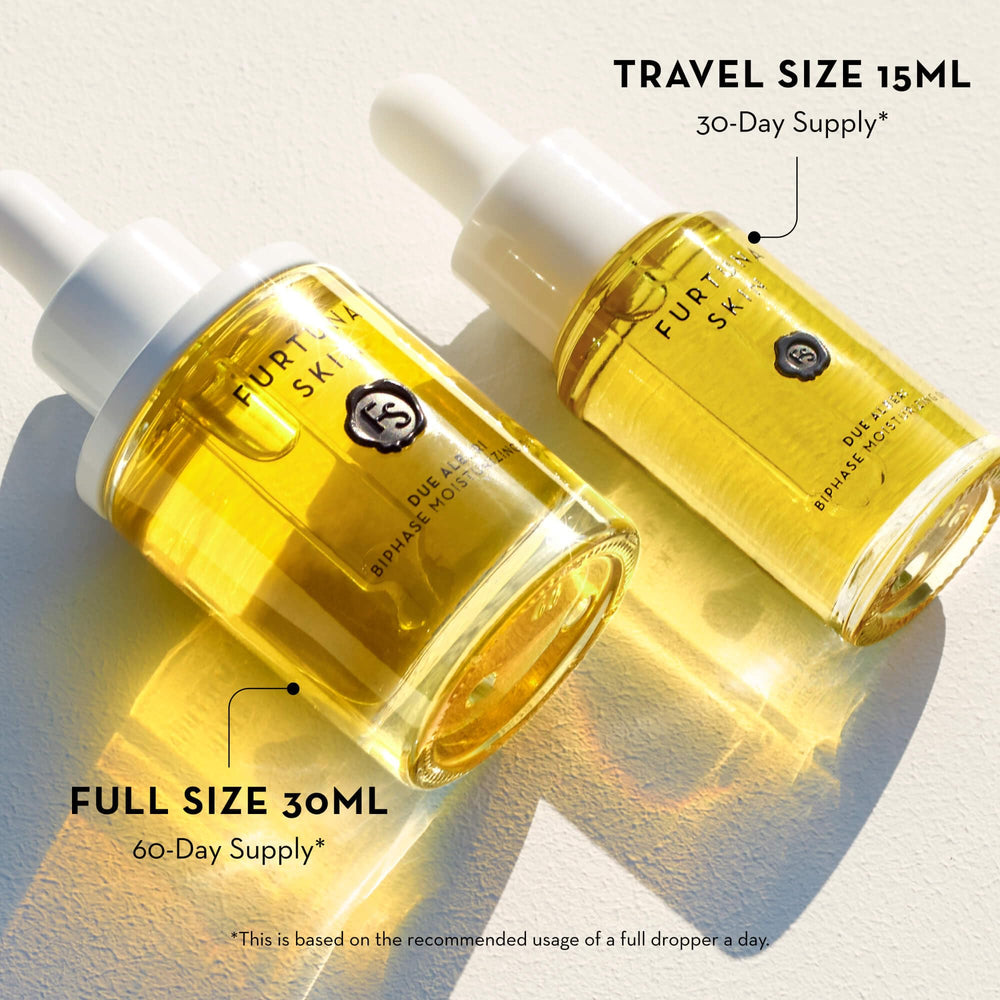 Furtuna Skin Biphase Oil 360° defense against urban stressors.