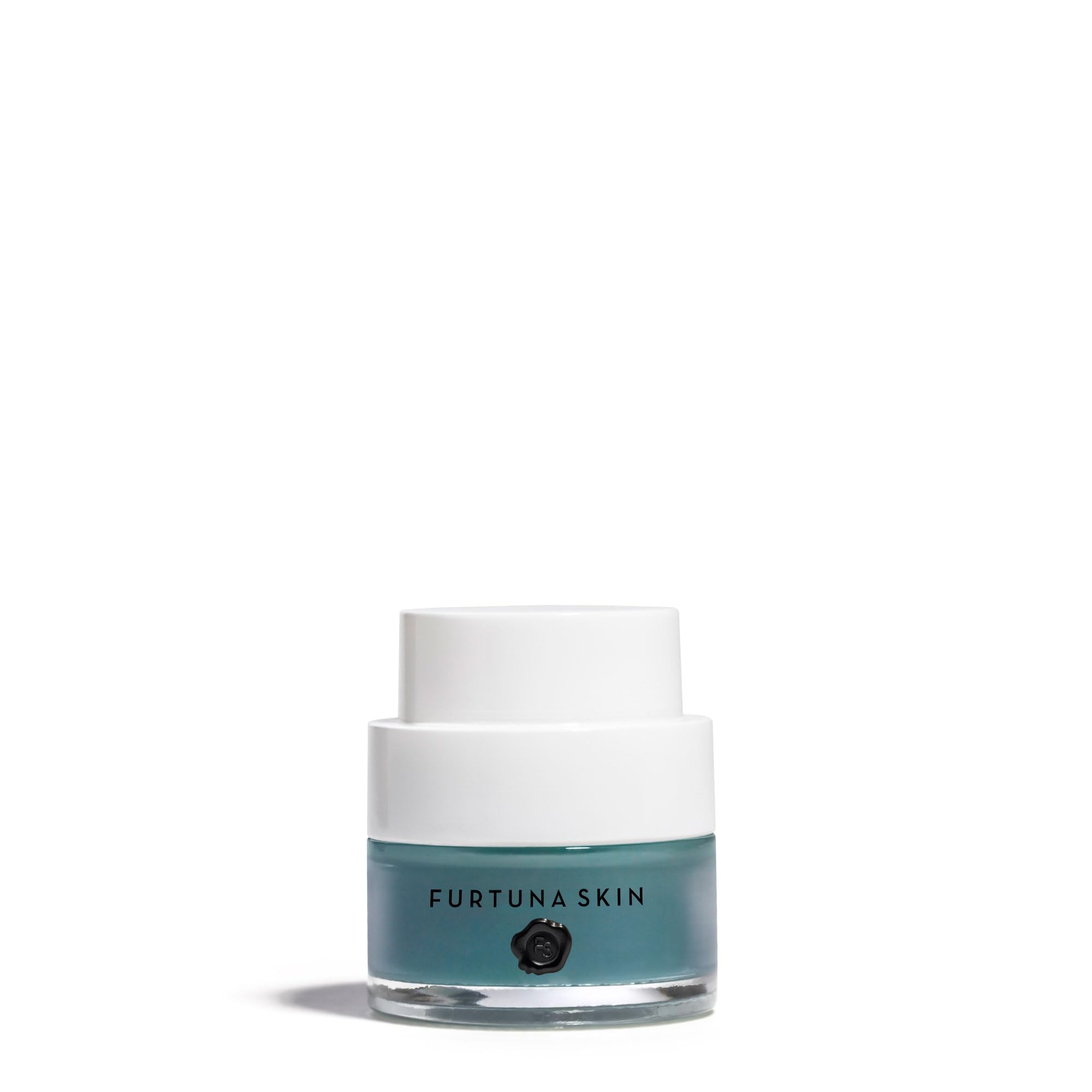 Furtuna Skin bottle with sealed lid highlights vegan cruelty-free promise.