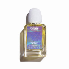 Future Society Invisible Woods bottle front view showing modern luxury.