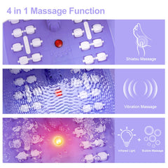 FutureCare foot spa bubbles and massage for tired feet relief