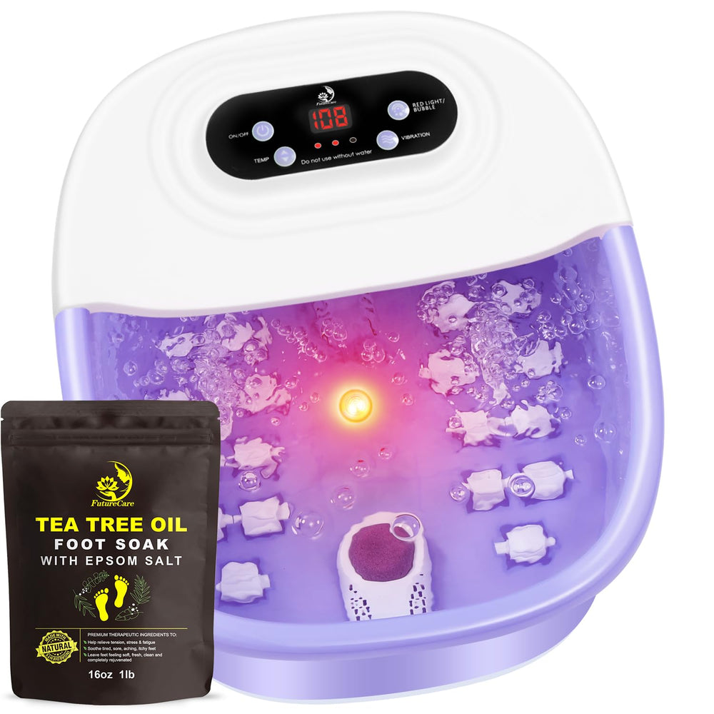 FutureCare complete foot spa set shown for home use