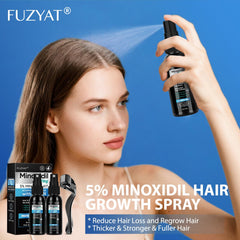 FUZYAT 5% Minoxidil for beard application shows versatile growth support.
