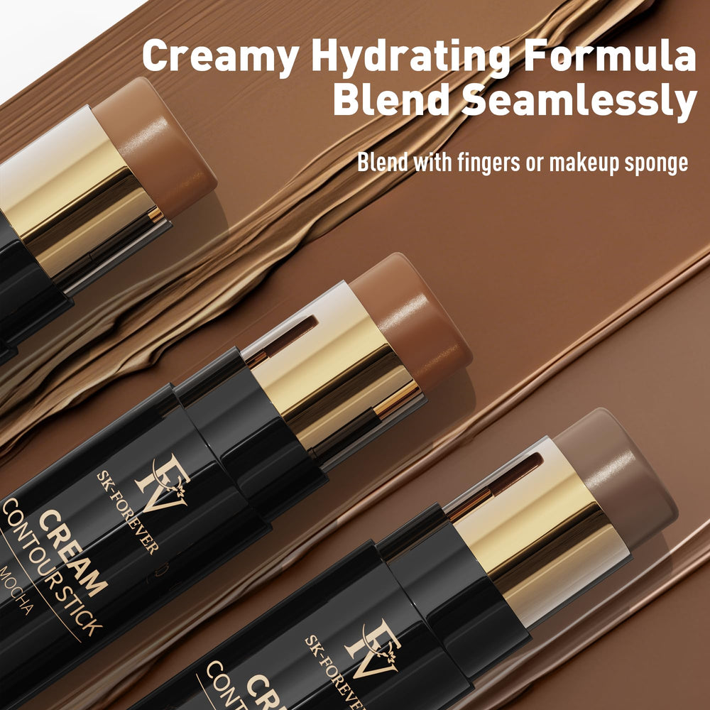 FV Contour Stick Light Amber is waterproof and long-wearing for day-to-night use.