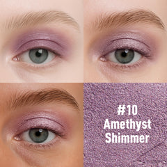 FV Cream Shimmer Eyeshadow Stick Amethyst Shimmer swatch reveals pigment-rich glow