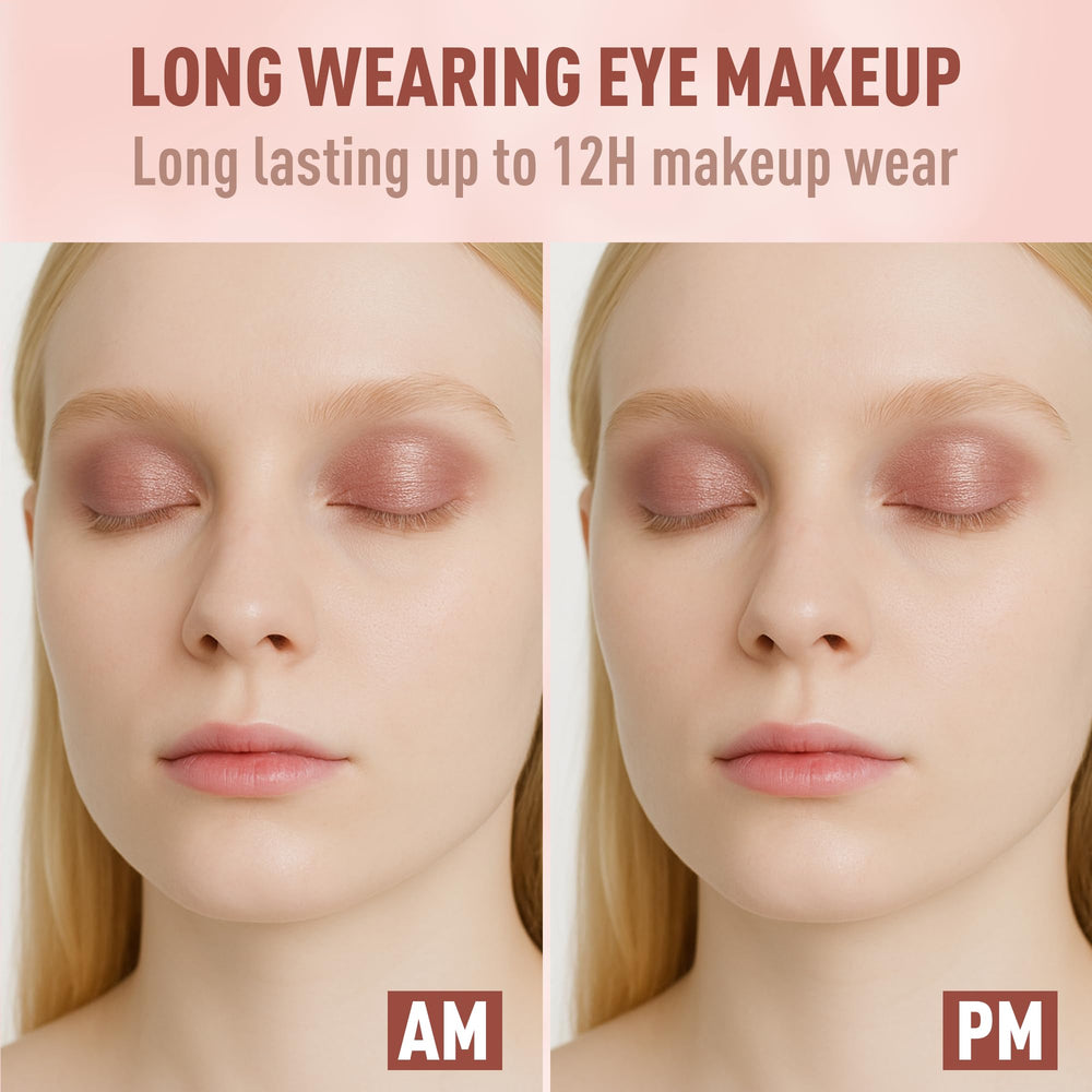 FV Cream Shimmer pencil blends quickly with sponge for seamless lid color