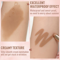 FV eyeshadow stick built-in blending sponge enables quick, precise blending.